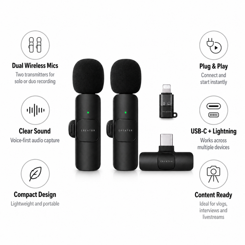 Microphone Mini Audio Video Recording