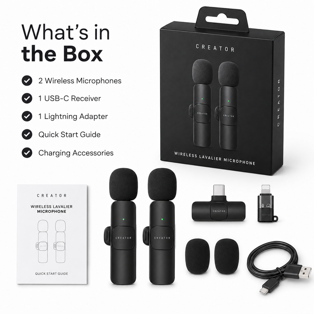Microphone Mini Audio Video Recording